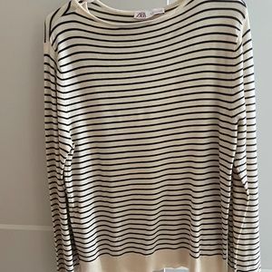 Zara striped sweater